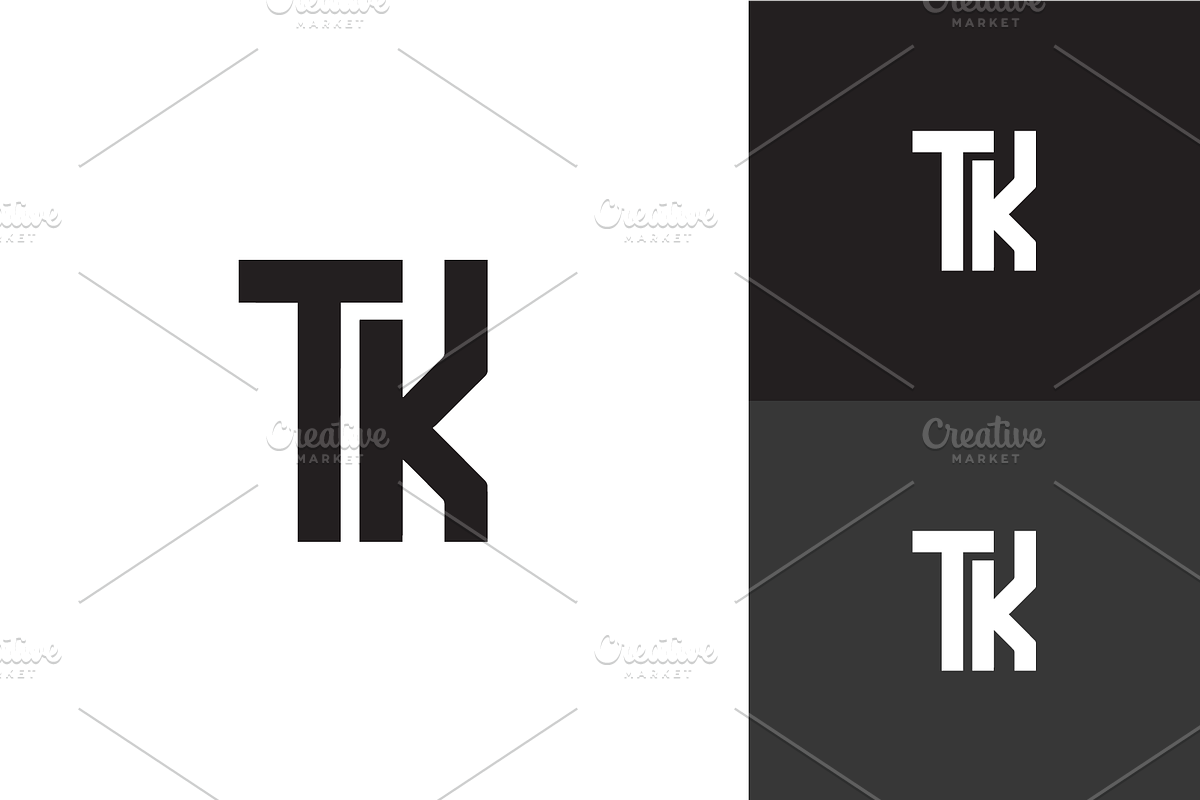 Logo Letter TK, a Branding & Logo Template by zaqilogo