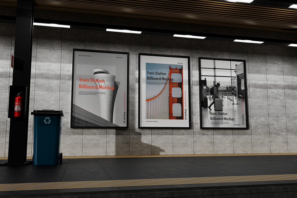 Advertising Billboard Mockup, an Advertising Mockup by Tahtagraphic (Photo 12 of 12)