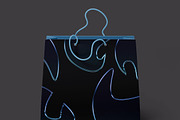 Neon Tide Shape Gradient Background, a Background Graphic by Eltypesstudio (Thumbnail 10 of 11)