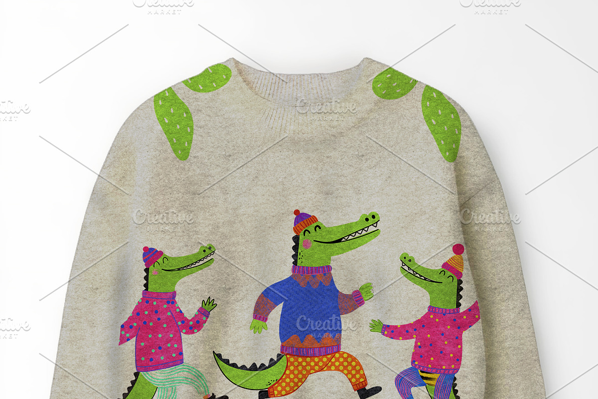 Croc-ON-Roll Collection, a Pattern Graphic by Nora Gad (Photo 19 of 21)
