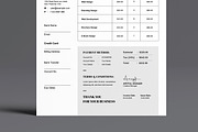 Invoice Design Template, a Stationery Template by MightyDesign (Thumbnail 5 of 8)