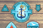 Outdoor Adventure Patches/Badges, a Branding & Logo Template by sivVector (Thumbnail 8 of 8)
