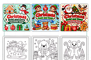 Christmas Bold and Easy Coloring, a Seasonal Illustration by Design Station (Thumbnail 2 of 3)
