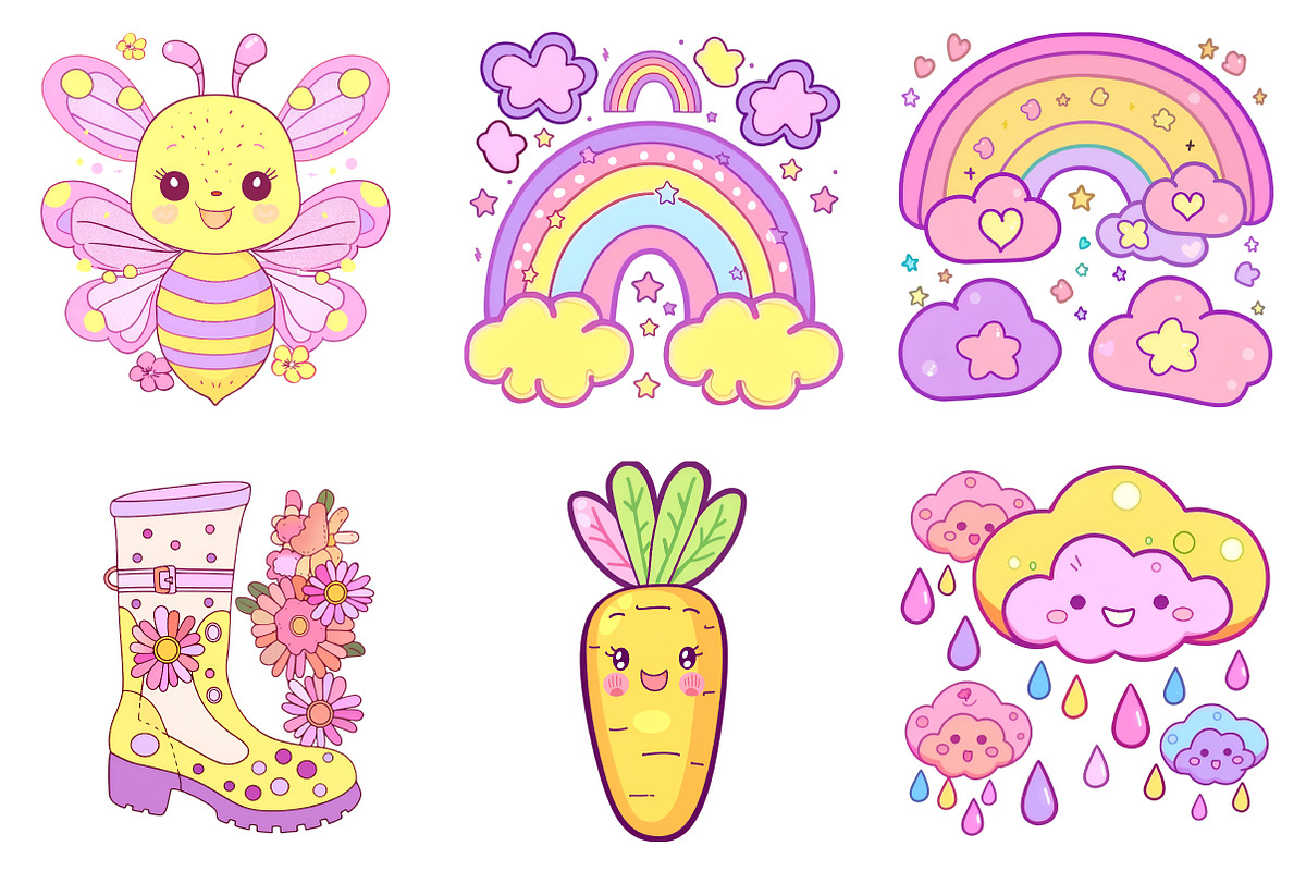 Spring Animals Clipart, an Illustration by SinaCreation (Photo 3 of 11)