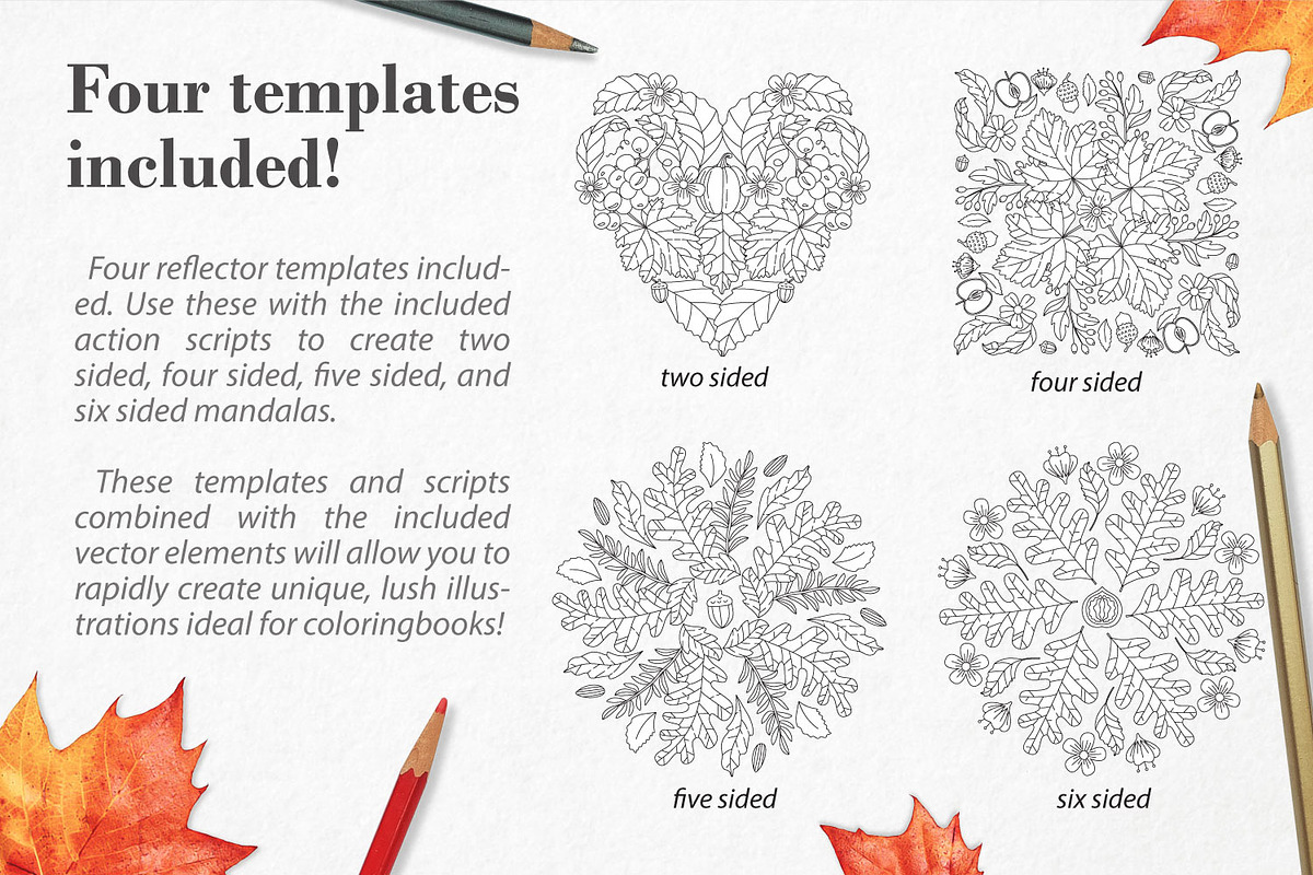 Autumn Harvest Mandala Creator preview 4