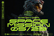 NCL Kamver - Modern Space Font, a Sans Serif Font by Enxyclo Studio (Thumbnail 3 of 12)