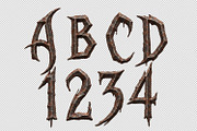 Gothic Rust Font, a Blackletter Font by Handmadefont (Thumbnail 14 of 15)