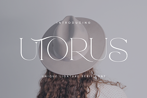 Utorus - Unique Serif Font