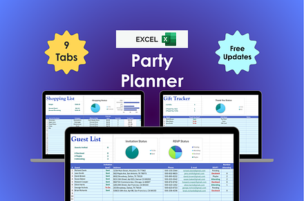 Party Planner, an App Template by Ardent Workshop