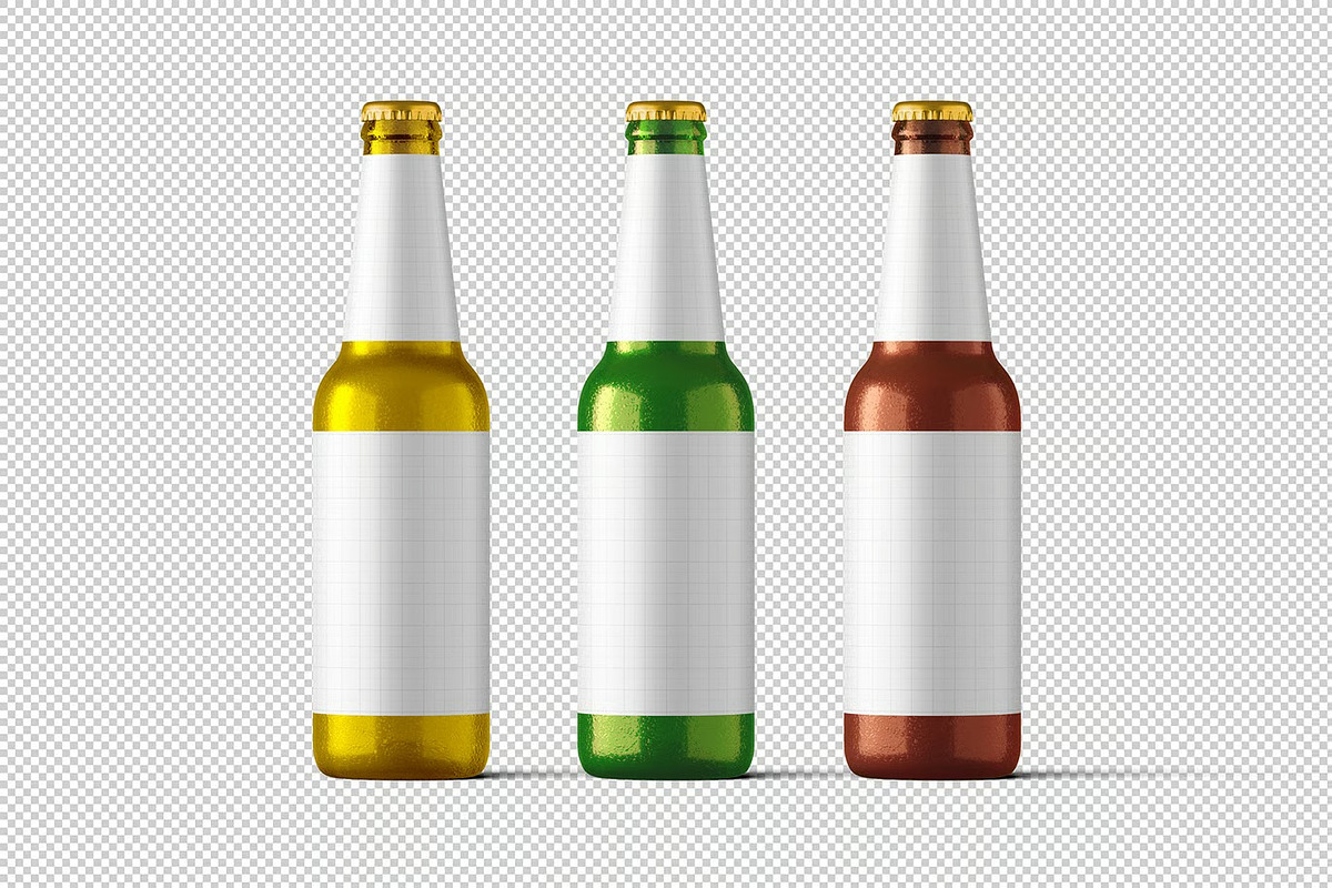 Green Beer Bottle Mockup, a Product Mockup by zpackcreative (Photo 5 of 6)