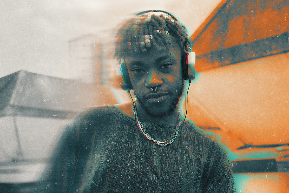 Vintage Glitch Photo Effect Template, a Layer Style Add-On by DesignerCandies (Photo 5 of 6)