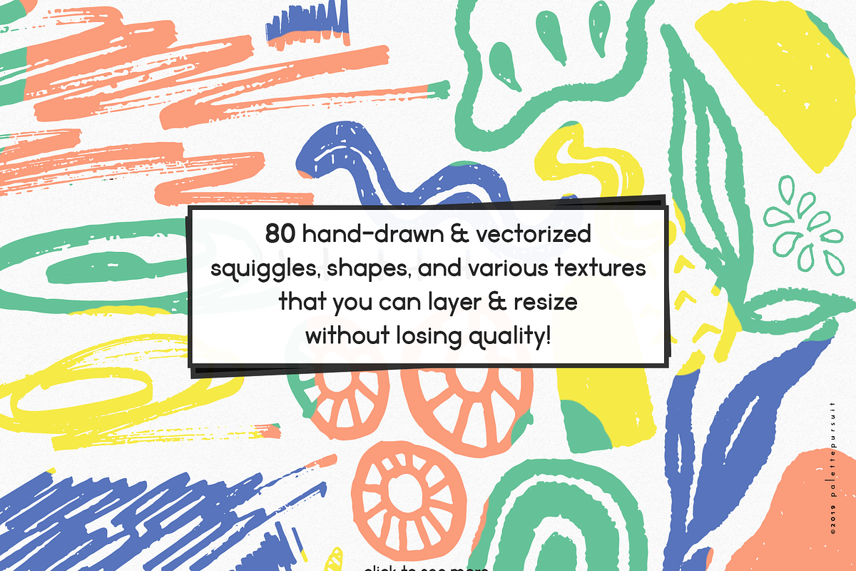 Colorful shapes and squiggles, a Graphic by Palette Pursuit (Photo 2 of 6)