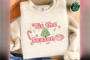 Santa Baby Pinup, Pink Christmas PNG, an Illustration by DreamArtGraphic (Thumbnail 5 of 5)
