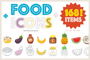 Food Icons, an Icon by Moonery's