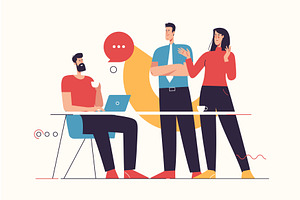 Vector illustration depicting a