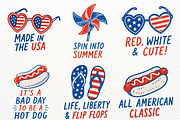 4th July Independence Day Clipart, a Seasonal Illustration by SugarCloudStudioArt (Thumbnail 5 of 7)