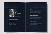 Minimal Funeral Program Layout, a Flyer Template by MightyDesign (Thumbnail 2 of 6)