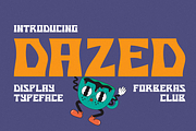 Dazed Font, a Blackletter Font by Forberas Club (Thumbnail 1 of 8)