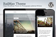 RailMan — WordPress Theme, a WordPress Template by Viktor Hanacek (Thumbnail 1 of 4)