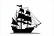 10 Classic Sailing Ship Vector Bundl, an Object Graphic by balal (Thumbnail 7 of 11)