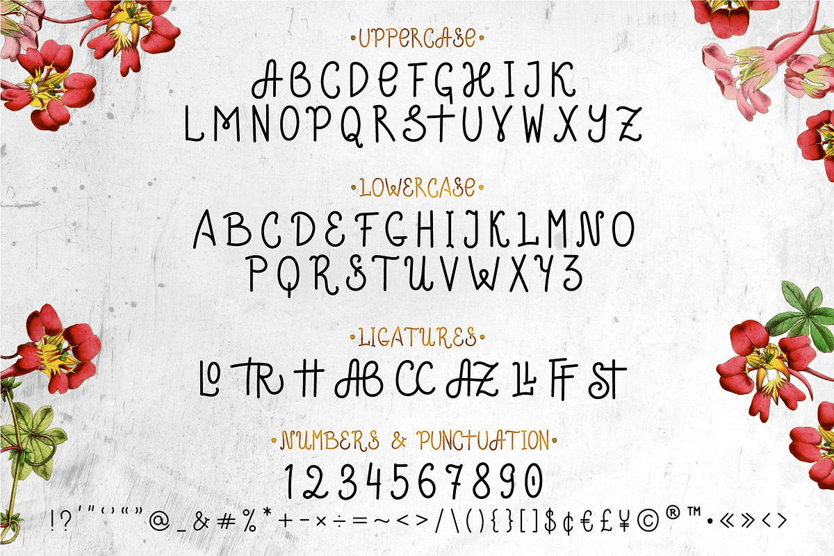 Stay True - cute friendly font preview 2