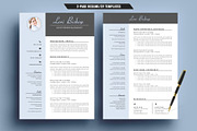 Resume/CV Template for Word, a Resume Template by TemplateCrafts (Thumbnail 3 of 3)