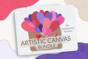 Canvas background brush BUNDLE