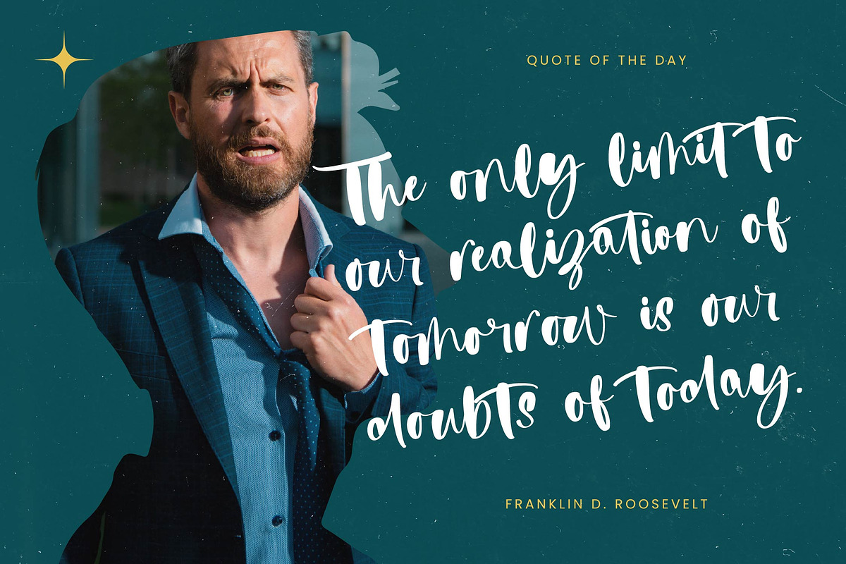 Refresh Youter Bold Handwritten Font, a Script Font by stylishtype.co (Photo 10 of 20)