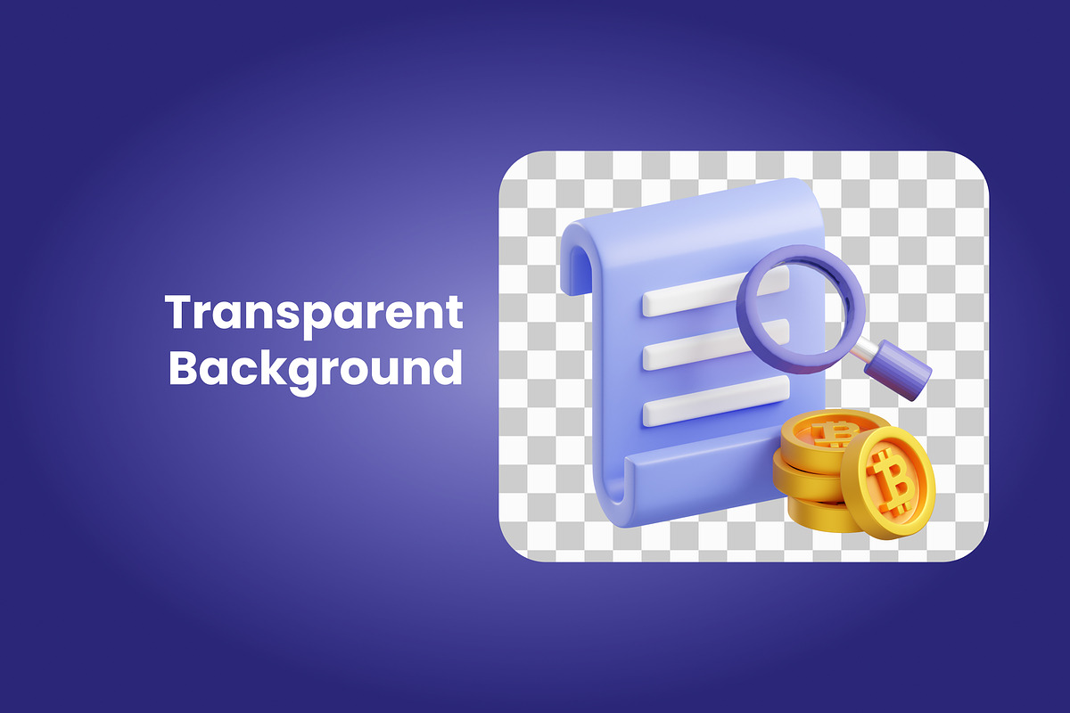 3D Cryptocurrency Trading Icon, an Object 3D Model by SLAB! Design