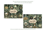 Forest Witch Junk Journal Kit, a Person Illustration by GlamArtZhanna (Thumbnail 2 of 10)