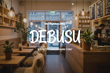 Debusu – Elegant Luxury Serif Typefa