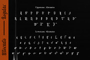 Black Ronge - Blackletter Font, a Blackletter Font by Kincrev Studio (Thumbnail 5 of 6)