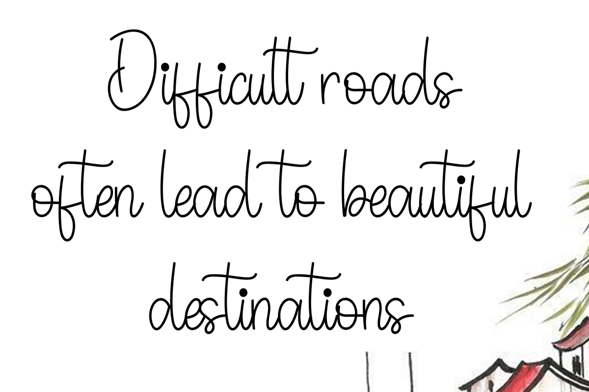 Overthinking, a Handwritten Font by InermediaSTUDIO (Photo 4 of 8)