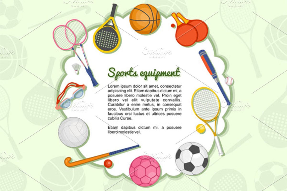 Sports equipment preview 2