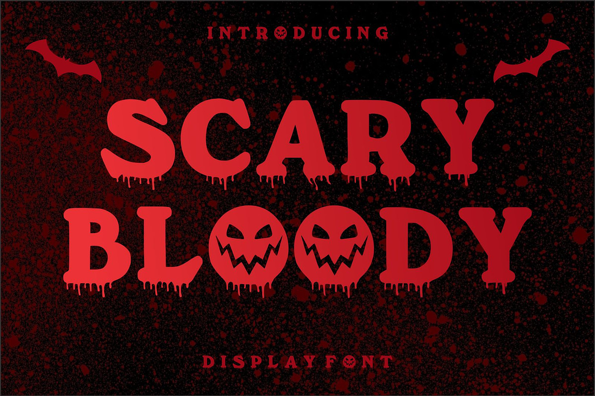 Scary Bloody, a Font by Limited.studio (Photo 1 of 5)