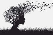 Tree Woman Laser Cut Bundle, a Graphic by balal (Thumbnail 5 of 11)