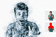 Artistic Pencil Sketch PS Action, an Action Add-On by MRI STUDIO (Thumbnail 3 of 14)