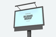 Outdoor Billboard Mockup PSD, an Advertising Mockup by graphypix (Thumbnail 1 of 4)