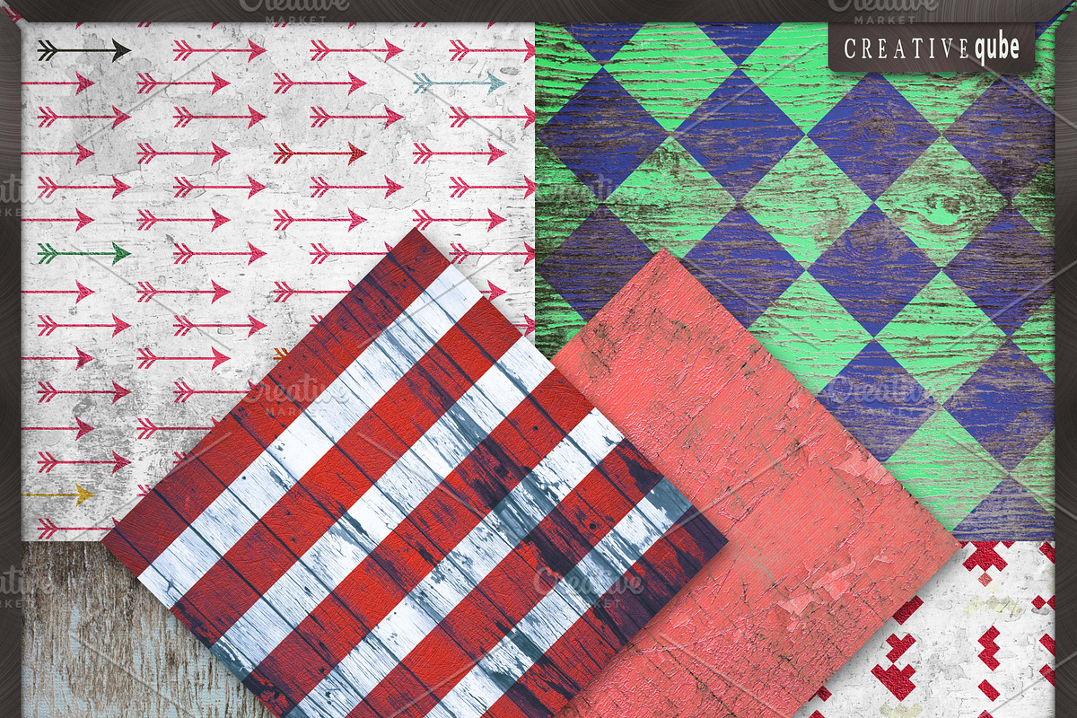 Rustic Digital Papers preview 3