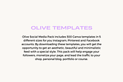 Olive Social Media Pack, a Social Media Template by marmaries (Thumbnail 2 of 13)
