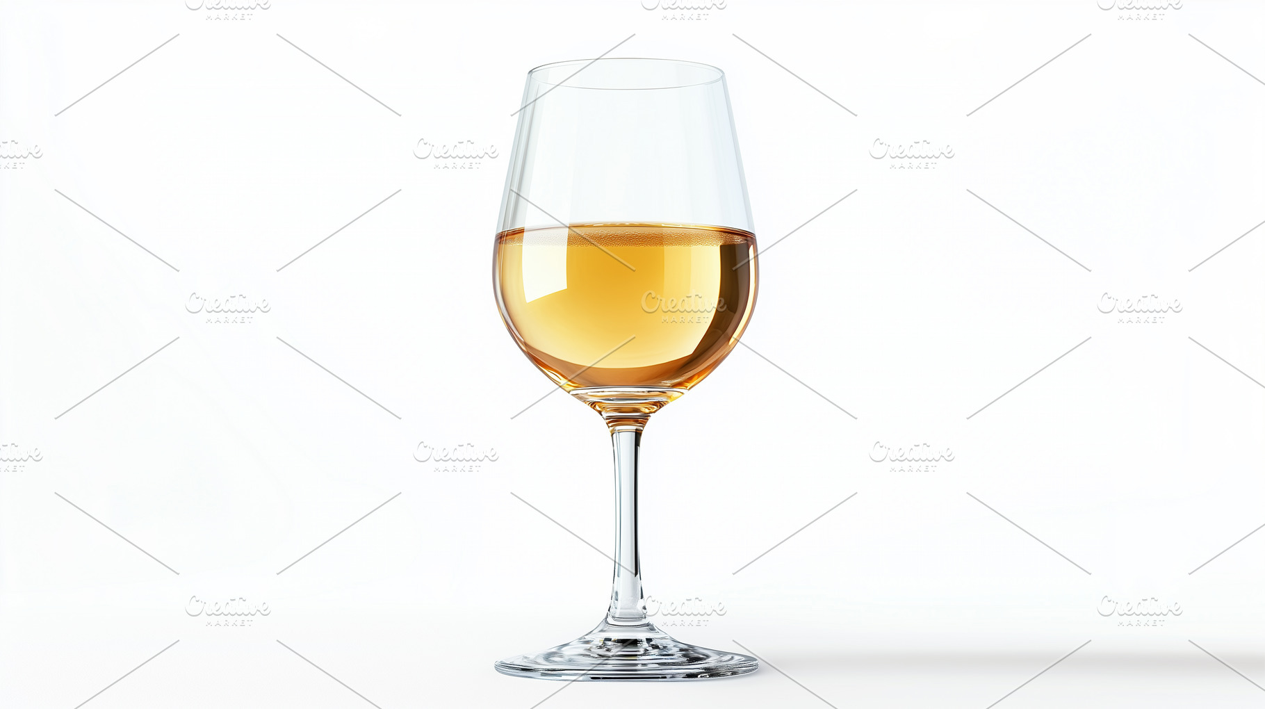 Glass of white wine on white, a Food & Drink Photo by MistyDay