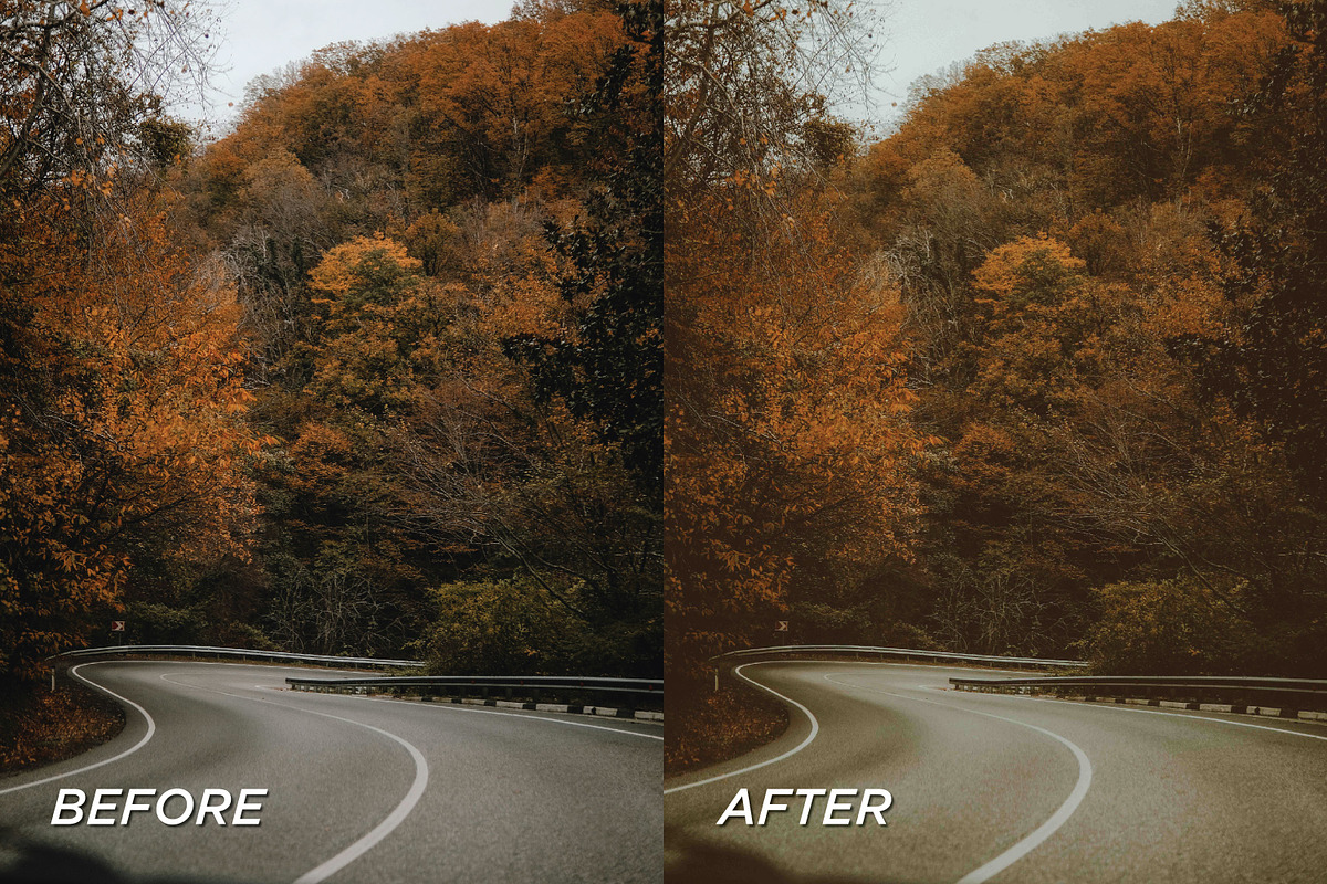 25 Fall Film Lightroom Presets, a Preset Add-On by TheWayfarerShoppe (Photo 6 of 7)