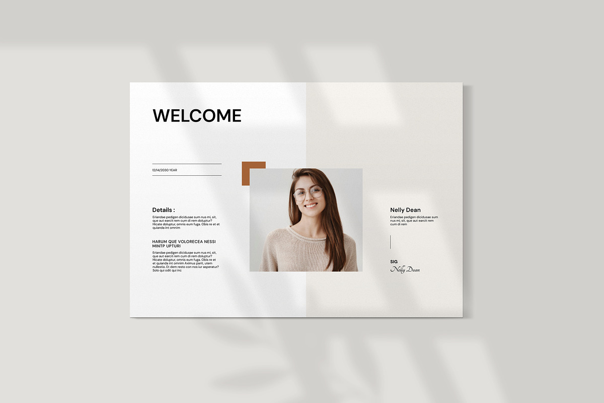 Brand Guideline Brochure Template, a Brochure Template by PrintIdea (Photo 2 of 6)