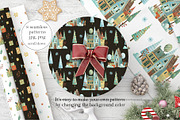 Christmas Village Set, a Decorative Illustration by Daria's Magic World (Thumbnail 4 of 6)