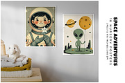 Space Adventures Posters, a Decorative Illustration by Digital Art Creations (Thumbnail 6 of 6)