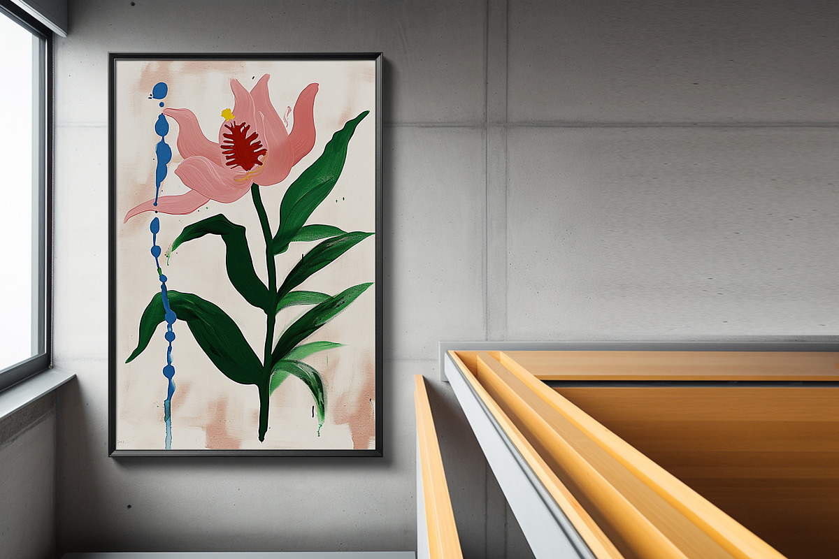 80 Artistic Botanical Prints Gallery, a Background Graphic by Muzi pear studio (Photo 6 of 8)