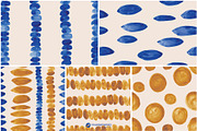 Beach House Watercolor Patterns, a Pattern Graphic by Youandigraphics (Thumbnail 10 of 19)