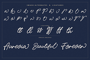 Aurevia Signature, a Script Font by Jackgridden (Thumbnail 3 of 12)
