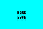 NOPE Font Family, a Sans Serif Font by Midnight Grim (Thumbnail 7 of 8)