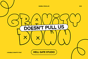 Bamble Bubble Graffiti Font, a Handwritten Font by GRVS Studio (Thumbnail 2 of 6)